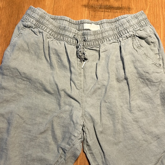 Linen Pants elastic waist H&M size 10 - Picture 2 of 3